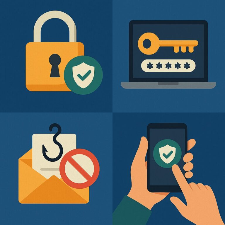 Things you can do right now for free to not get hacked