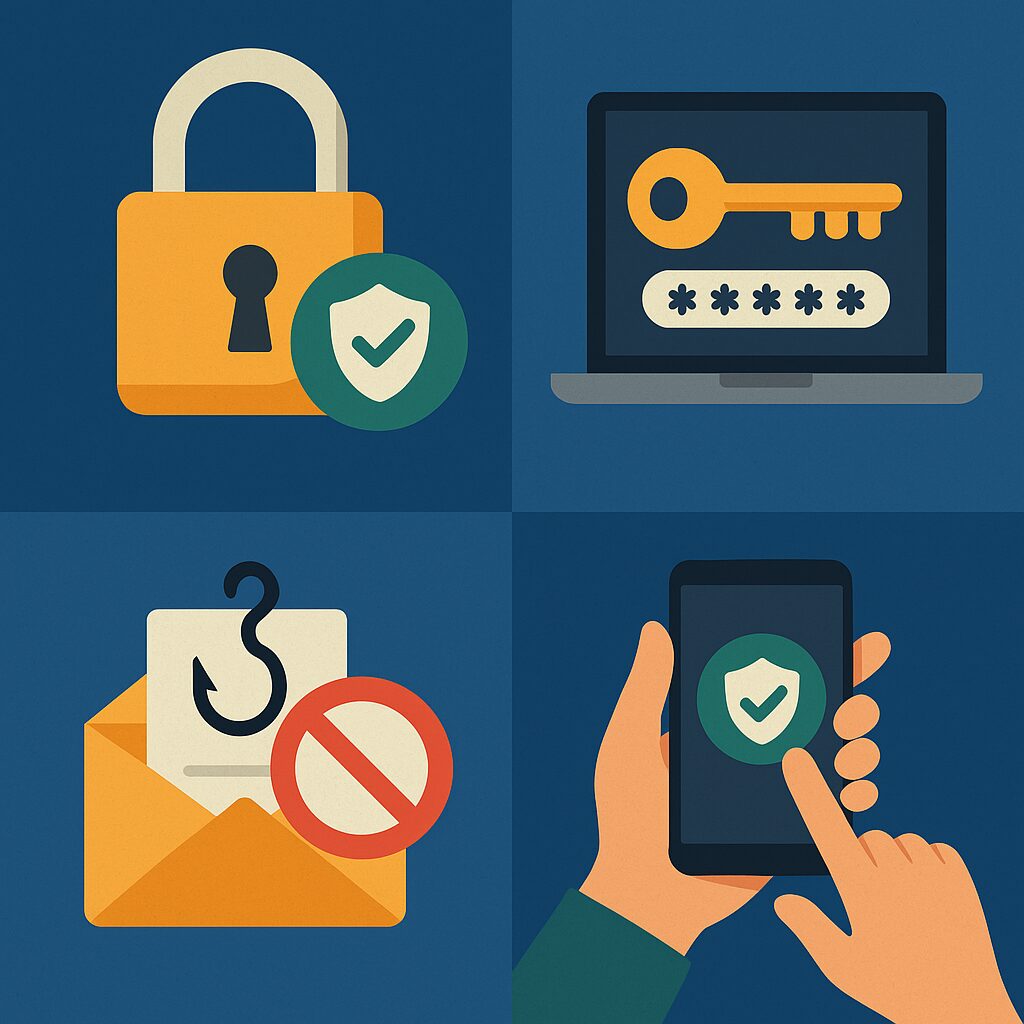 Things you can do right now for free to not get hacked