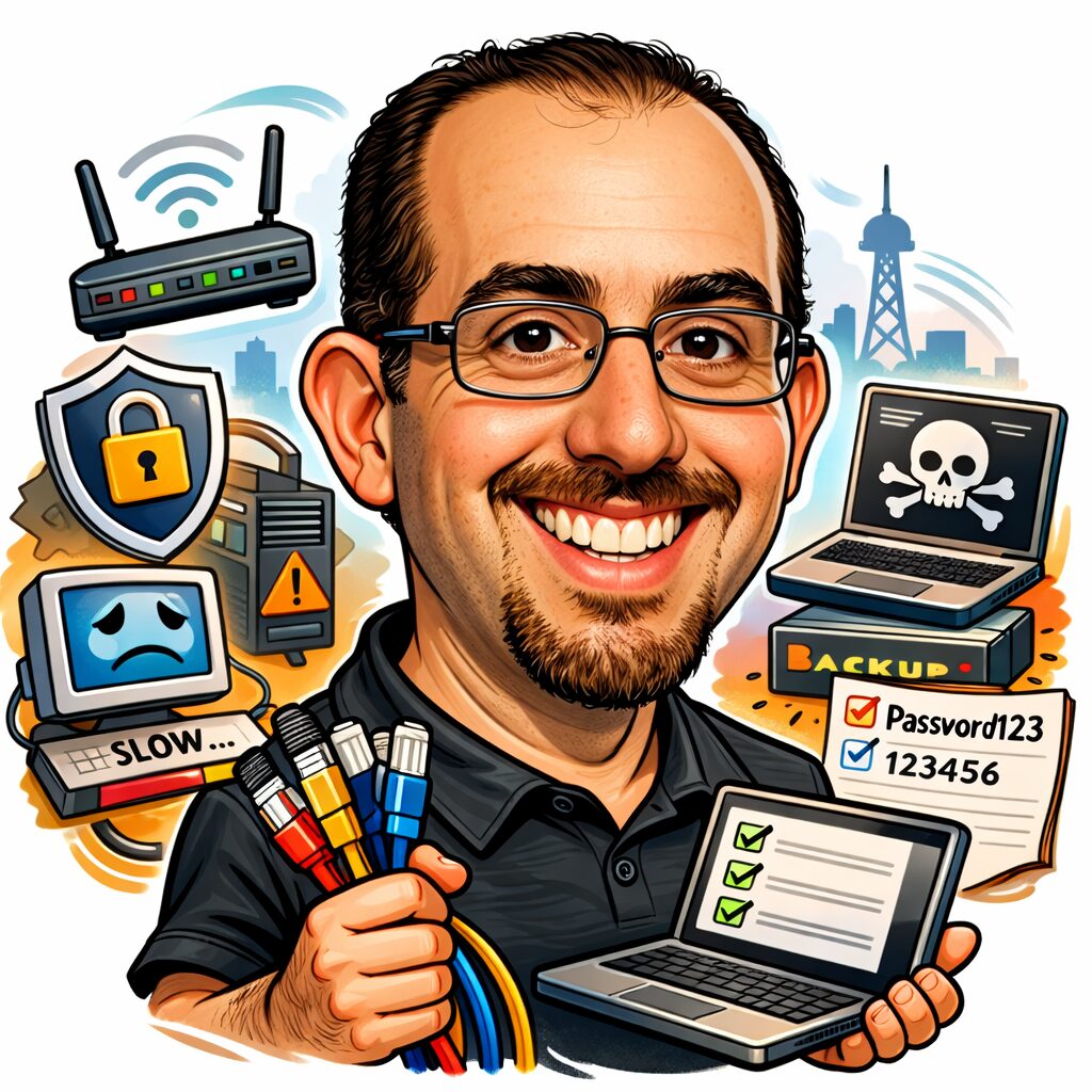 What We See Every Week Helping Local Businesses and Home Users Every Thursday morning on KFGO, I talk with people about real technology problems. Not theory. Not scare tactics. Just the things we actually see every single week when we walk into homes and local businesses across the area. What surprises people most is how common these issues are, even in businesses that are otherwise running smoothly. Here are some of the biggest patterns we see, and why they matter more than most people realize. Businesses Using Residential Equipment This is one of the most common issues we run into with small businesses. Many businesses are still running on residential-grade networking equipment. Routers and Wi-Fi gear that were designed for a living room, not a workplace full of computers, printers, point-of-sale systems, cameras, and guest Wi-Fi. A real benefit of business or enterprise-grade equipment is that it is simply built stronger. More processing power. More memory. More ability to handle larger and more consistent traffic loads without slowing down or crashing. Business-class networking also gives you things residential gear does not, such as intrusion detection and prevention, traffic logging and visibility, better security controls, and the ability to scale as the business grows. We also see a lot of businesses relying entirely on the all-in-one modem and router combo provided by their internet service provider. Those devices are convenient, but they are limited. You get very little insight into what is happening on your network and almost no real security features. When you compare that to a proper setup with a dedicated firewall, quality switches, and separate wireless access points, the difference is night and day. It is not just about speed. It is about stability, security, and knowing what is happening instead of guessing. No Real Backup Plan One of the questions I ask business owners all the time is simple. What would happen if this computer died today? More often than not, the answer is that the business would struggle or stop operating altogether. Hard drives fail. Computers age. Power issues happen. Accidents happen. If one failed computer would prevent you from running your business, that is not just an IT issue. That is a serious business risk. Backups should be automatic, monitored, and designed so you can keep working even when something breaks. Poor Wi-Fi That Everyone Just Lives With Slow or unreliable Wi-Fi is another issue people quietly tolerate for years. Dropped connections. Dead zones. Video calls freezing. Printers disconnecting at random. Most of the time, this comes down to using the wrong equipment or placing it incorrectly. Business Wi-Fi is not just about speed. It is about coverage, reliability, and security. Outdated Software and Fear of Updates A lot of business owners tell me they avoid updates because they are afraid something will break. Everything works right now, so they leave it alone. The problem is that outdated software is one of the easiest ways attackers get in. Security updates exist for a reason. Ignoring them slowly turns systems into open doors. Running updates safely is about planning and monitoring. Avoiding them completely is far riskier. Old Antivirus That Doesn’t Stop Modern Threats We still see many systems running traditional antivirus products like McAfee, Norton, Webroot, or Trend Micro. These tools mainly protect against known threats. Today’s attacks are often automated, AI-driven, and brand new. They have never been seen before. For basic protection, the built-in Windows Defender is honestly just as effective as many paid traditional antivirus products. If you want a real step up in security, modern tools called EDR focus on behavior instead of just known virus signatures. That is why we recommend solutions like SentinelOne. Slow Computers Are a Productivity Killer This one shows up everywhere, in both businesses and homes. We see people using computers that are painfully slow. Long boot times. Programs freezing. Constant waiting. From a productivity standpoint, this is exhausting. When you move fast and think fast, your computer should keep up with you. If it cannot, you are losing time and focus all day long. What surprises most people is how unnecessary this is. It is very realistic today to get into a fast, reliable computer in the $300 to $600 range, sometimes even less. We regularly help people find used systems that feel dramatically faster than what they are currently tolerating. At the same time, we will see people struggling with computers that are so old their resale value is under $100. For a few hundred dollars more, they could be using something that feels brand new by comparison. There is no reason to fight with hardware that slows you down every single day. The Password Problem at Home and at Work Another issue we see constantly is how passwords are handled. People care deeply about security, yet reuse the same password everywhere or store them in phone notes, spreadsheets, or Word documents literally named “passwords.” Once a computer is compromised, attackers often run automated searches looking for files like that. You never want to make it easy. A password manager keeps your passwords encrypted and locked, even if someone gains access to your computer. The Bigger Picture None of these problems mean someone is careless. Most people were simply never shown a better way. Technology changes slowly until it suddenly matters. That is why we talk about these topics every week on KFGO and why education is such a big part of what we do. Technology should support your business and your home, not quietly work against you. KFGO Takeaway If your internet equipment came from your ISP, your computers feel slow, or one failure would shut everything down, those are signs it is time for a second look. Small improvements in the right places can make a huge difference in security, stability, and day-to-day frustration. DarkHorse IT works with both business and residential clients to make technology more secure, reliable, and easier to live with. You can find our weekly KFGO blog at https://kfgo.darkhorseit.com If you need help, you can reach us at https://darkhorseit.com